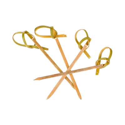 Пика-100-мм-бамбуковая-Узелок-(100-шт)